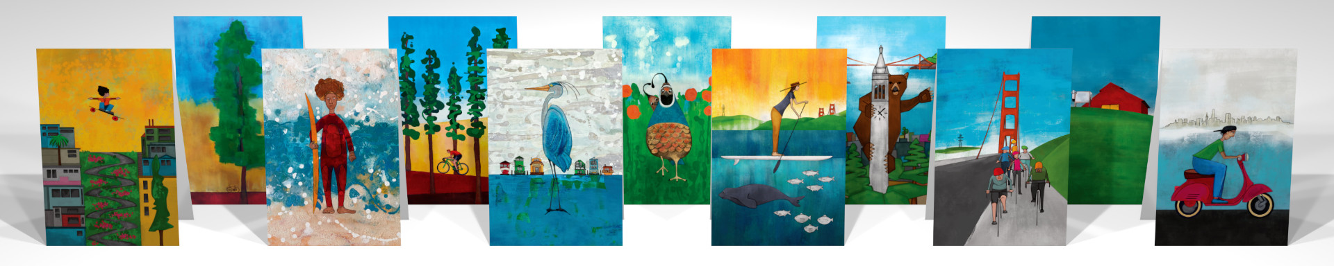 Collection of Art Cards